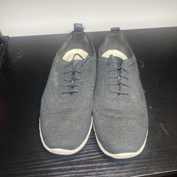 Cole Haan W06723 Zerogrand Solid Knit Wing Tip Oxford Shoes Women's Size 11 B - Picture 2 of 11